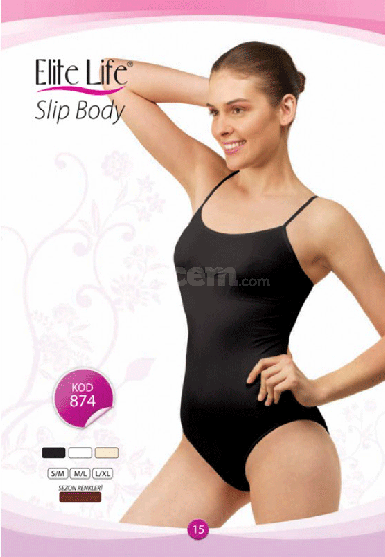 Elite Life İp Askılı Slip Body 874