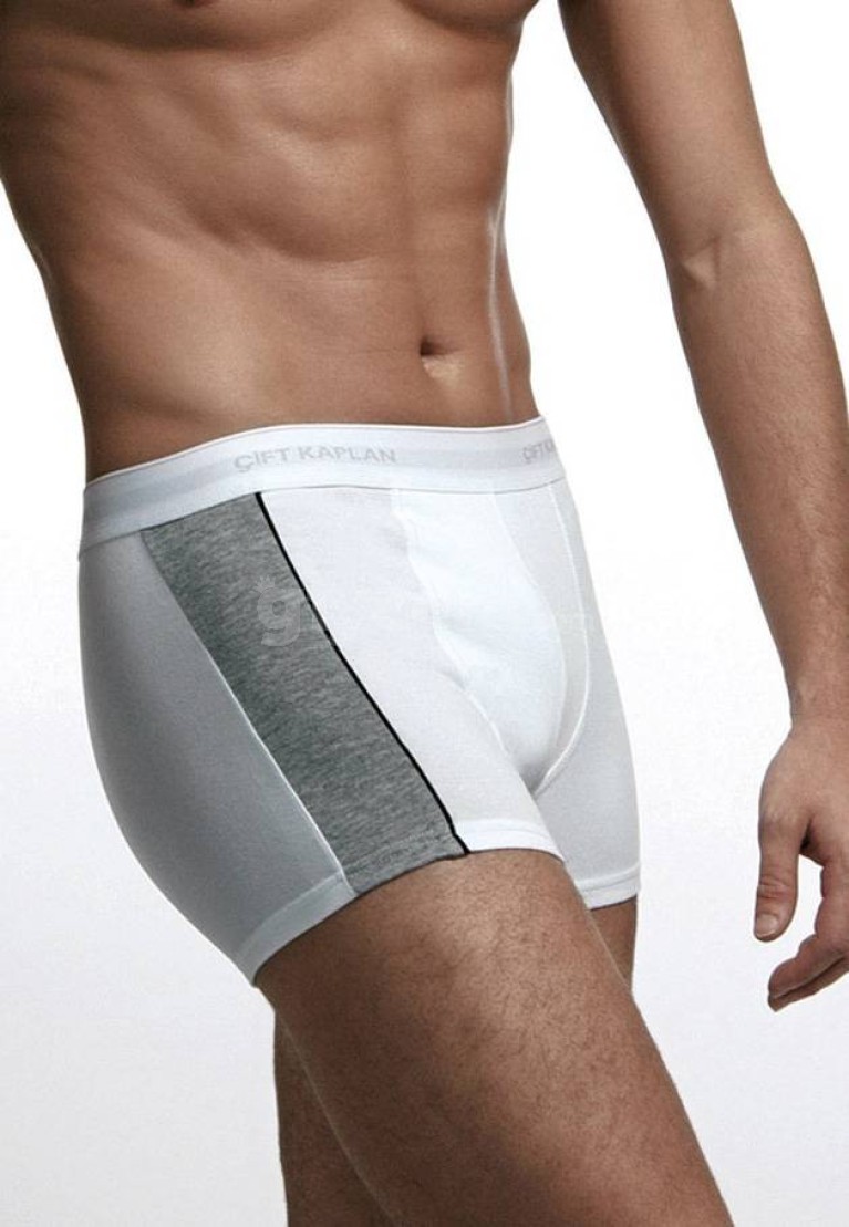 Çift Kaplan 6 Adet Biyeli Likralı Erkek Boxer 850