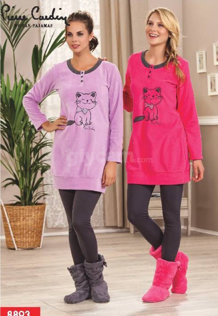 Pierre Cardin Polar Taytlı Pijama Takım 8893