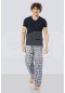 Cacharel Mr Men Pajama Pyjamas 2184/LACİVERT