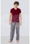 Cacharel Mr Men Pajama Pyjamas 2186/BORDO