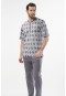Cacharel Mr Men Pajama Pyjamas 2112/GRİ
