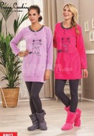 Pierre Cardin Polar Taytlı Pijama Takım 8893