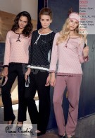 Pierre Cardin Mini Punto Patlı Pijama Takımı 8620