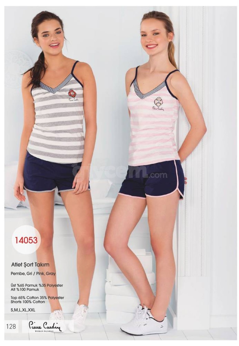 Pierre Cardin Bayan Yazlık Atlet Şort Takım 14053