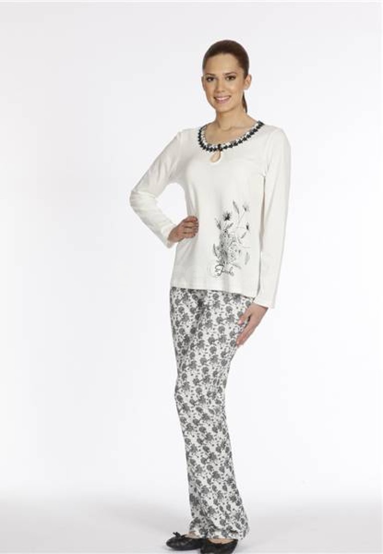 Dagi Bayan Uzun Kollu Pijama Takım 220