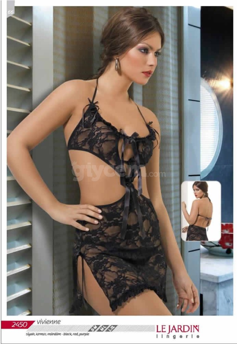 Le Jardin Vivienne Sırtsız Tül Babydoll 2450