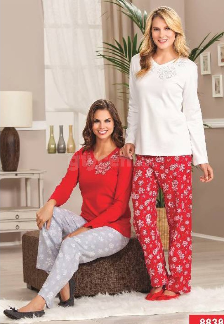 Pierre Cardin V Yaka Pijama Takım 8838