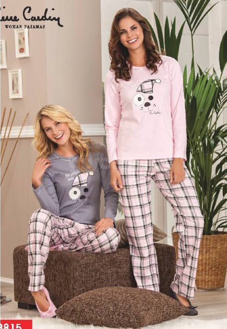 Pierre Cardin Yuvarlak Yaka Pijama Takım 8815