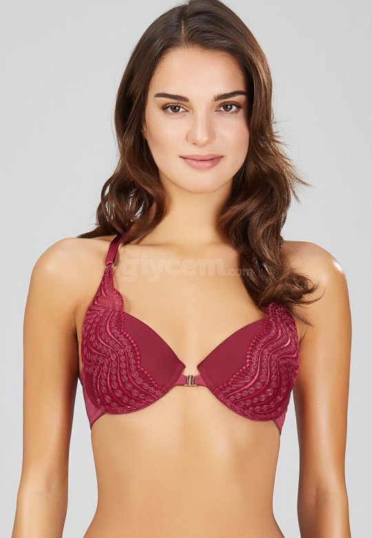 Kom Vegas Kaplı Dantelli Sütyen 41SU65231