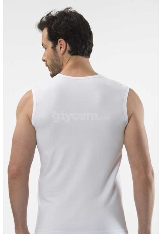 Cacharel Spor V Yaka  1304/BEYAZ