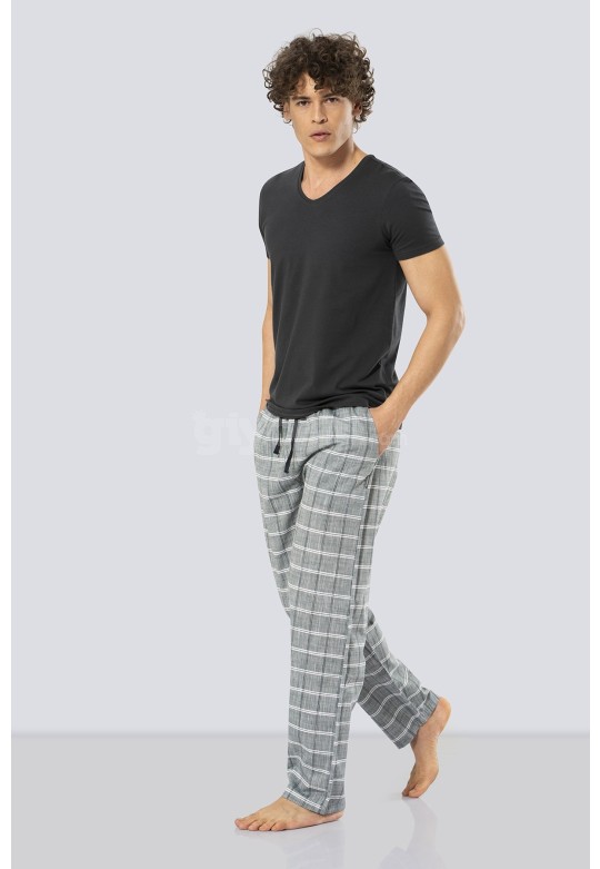 Cacharel Kısa Kollu Poplin Pijama Takım  2185/YEŞİL