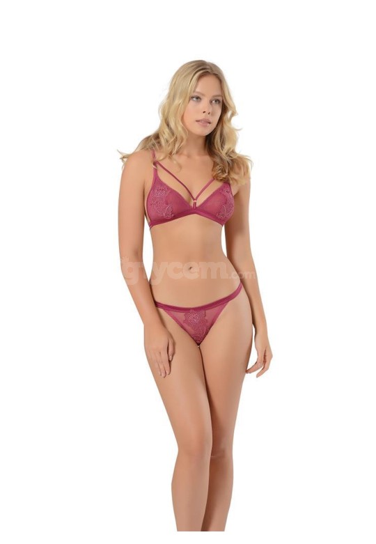 NBB Fileli Sütyen Külot Takım 4623