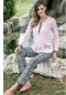 Yeni İnci Ekoseli Pijama Takım BPJ1342