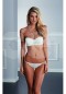 Pierre Cardin 4543 Push-Up Dantelli Straplez Sütyen Takımı Vişne 