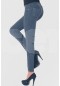 Mite Love Fermuarlı Kadın Pantolon Tayt Gri ML-6048