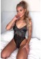 Merry See Sexy Body Fantazi İç giyim Siyah MS2517-Siyah