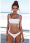 Angelsin Beyaz Şık Bikini Takım MS4255