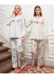 Bone Club Ayıcıklı Hamile Ve Lohusa Pijama Takımı 4814