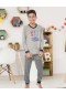 Öztaş Erkek Çocuk Uzun Kollu Penye Pijama Takım 32018-A