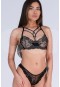 Dantelli Siyah Sütyen Takım 9011ST
