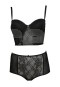 Pierre Cardin 4573 Soft Push Up Büstiyer Sütyen Takımı Siyah