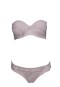 Pierre Cardin 4586 Soft Pushup Straplez Sütyen Takımı Pudra