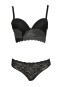 Pierre Cardin 4641 Nadeen Soft Push-Up Regular Sütyen Takımı Siyah