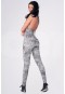 Mite Love Kadın Tulum Gri Tayt ML-6023