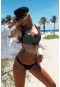 Angelsin Siyah Bikini Alt Siyah MS42129-Siyah