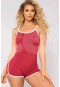Merry See Penye Tulum Eşofman Pijama Takım Kırmızı MS4060-Kırmızı