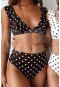 Angelsin Puantiyeli Bikini Alt Çok Renkli MS42229-Çok Renkli