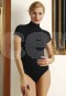Anıt İç Giyim Balıkçı Yaka Kısa Kollu Body 4056