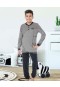 Öztaş Erkek Çocuk Uzun Kollu Penye Pijama Takım 32019-A