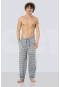 Cacharel Erkek Kareli Tek Alt Pijama  2178/YEŞİL