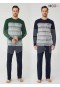 Mod Collection Erkek Pijama Takım %100 Pamuk  3327