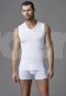 Dagi Modal Likralı V Yaka Kolsuz T-Shirt  D4560