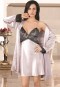 Nurteks Saten Kimono Takım  5344