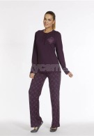 Dagi Bayan Modal Uzun Kollu Pijama Takım 162