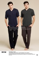 Mod Collection Erkek Yazlık Patlı Pijama Takım 1640