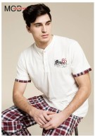 Mod Collection Erkek Yazlık Patlı Pijama Takım 1636