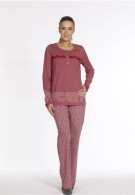 Dagi Bayan Uzun Kollu Pijama Takım 170