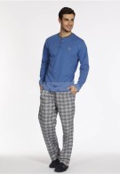 Dagi Erkek Flanel İnterlok Pijama Takım 676