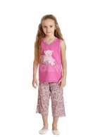 Dagi Chic Girl Baskılı Kolsuz Şort Tk 1091